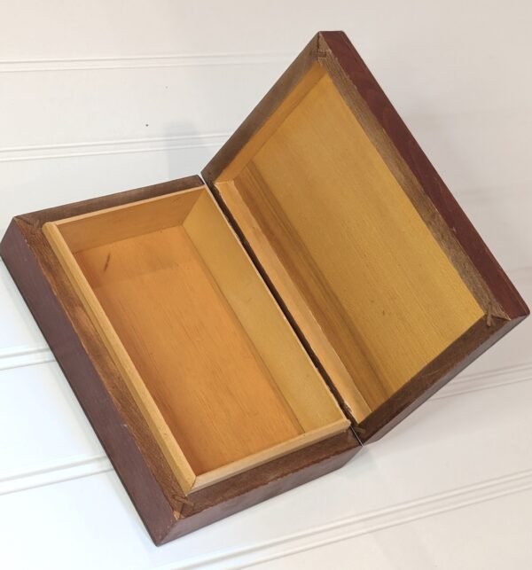 Wood Jewelry Trinket Box