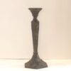 Vintage taper candlestick repousse