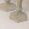 Faux Concrete Taper Candlesticks