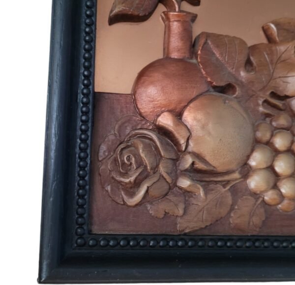 copper still life wall art