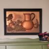 copper still life wall art