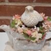 Spring Decor teapot centerpiece