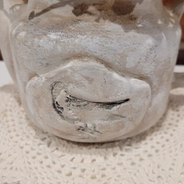 Spring Decor teapot centerpiece